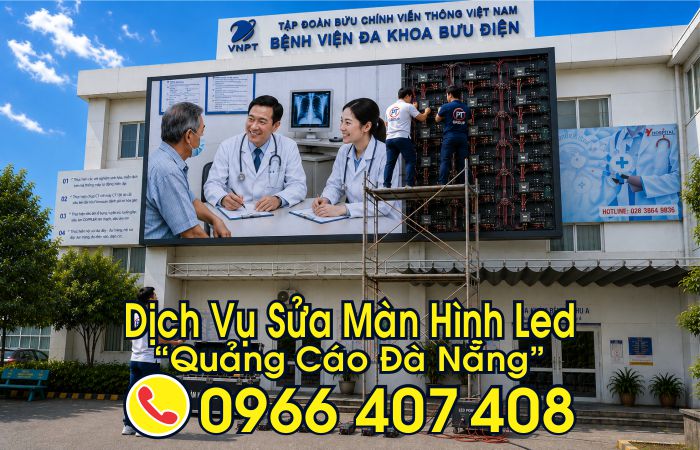 Dịch vụ - sửa màn hình led ngoài trời tại đà nẵng - Liên hệ: 0966.407.408 Dịch vụ - sửa màn hình led ngoài trời tại đà nẵng