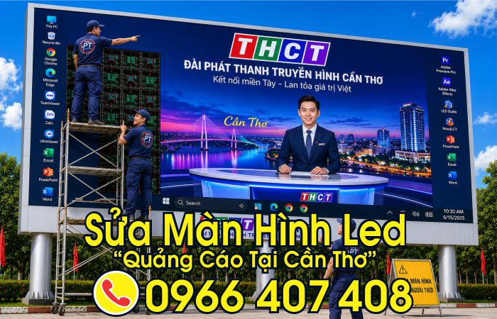 sửa màn hình led quảng cáo tại cần thơ - Liên hệ: 0966.407.408 sửa màn hình led quảng cáo tại cần thơ