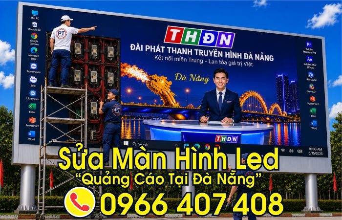sửa màn hình led quảng cáo tại đà nẵng - Liên hệ: 0966.407.408 sửa màn hình led quảng cáo tại đà nẵng