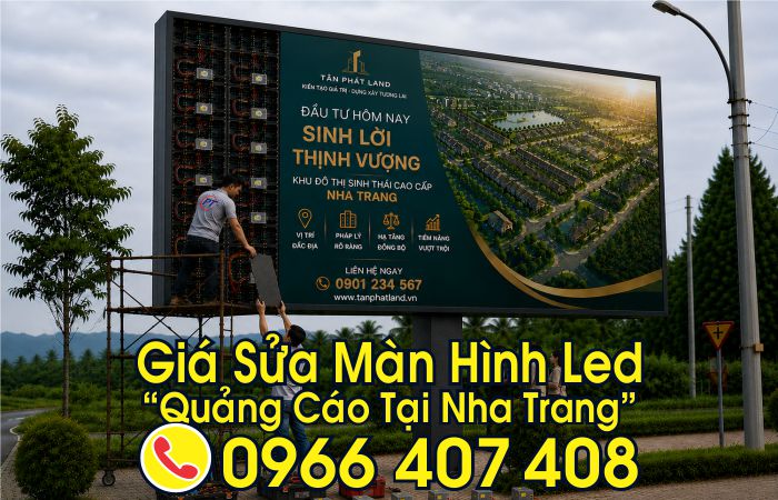 giá sửa màn hình led tại nha trang - Màn Hình Led Quảng Cáo, Liên hệ: 0966.407.408 giá sửa màn hình led tại nha trang - Màn Hình Led Quảng Cáo