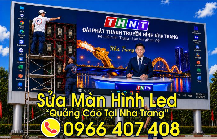 sửa màn hình led quảng cáo tại nha trang - Liên hệ: 0966.407.408 sửa màn hình led quảng cáo tại nha trang