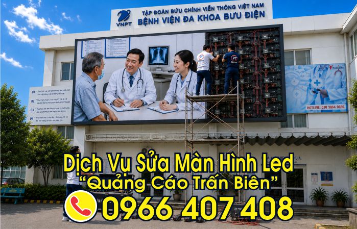 Dịch vụ - sửa màn hình led ngoài trời tại trấn biên - Liên Hệ: 0966.407.408 Dịch vụ - sửa màn hình led ngoài trời tại trấn biên
