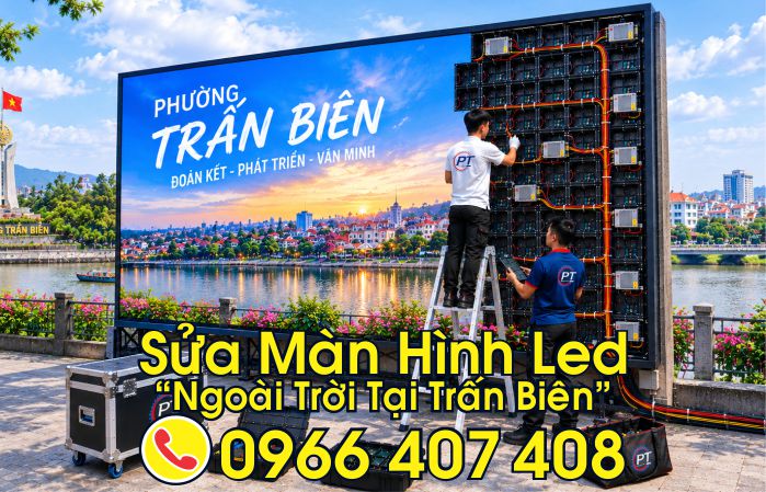 sửa màn hình led ngoài trời tại trấn biên - Phát Tiến Group, Liên Hệ: 0966.407.408 sửa màn hình led ngoài trời tại trấn biên - Phát Tiến Group