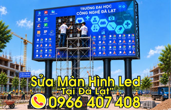 sửa màn hình led tại đà lạt - Liên Hệ: 0966.407.408 sửa màn hình led tại đà lạt