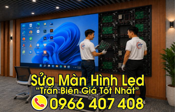 sửa màn hình led trấn biên - Liên Hệ: 0966.407.408 sửa màn hình led trấn biên