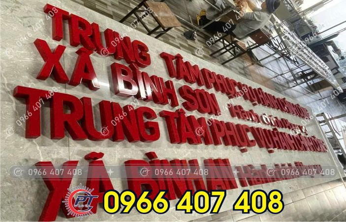 thi công chữ nổi mica đà lạt - Giá Rẻ, Liên Hệ: 0966.407.408 thi công chữ nổi mica đà lạt - Giá Rẻ