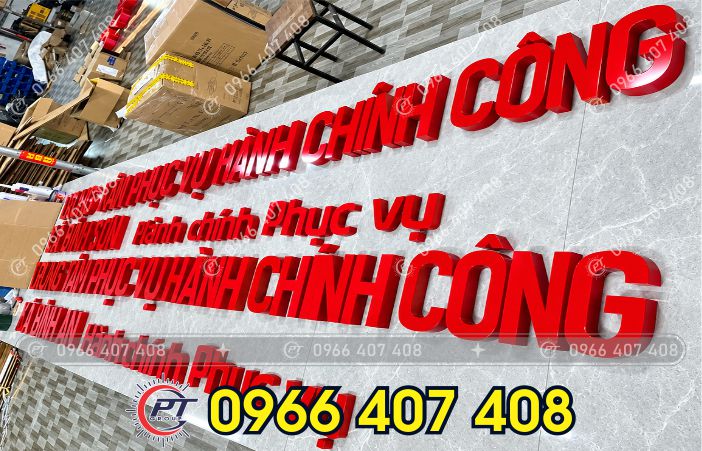 thi công chữ nổi mica vũng tàu - Giá Rẻ, Liên Hệ: 0966.407.408 thi công chữ nổi mica vũng tàu - Giá Rẻ